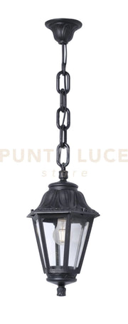 ASTI SOSPENSIONE 1 LUCE ATTACCO E27 NERO IP55
