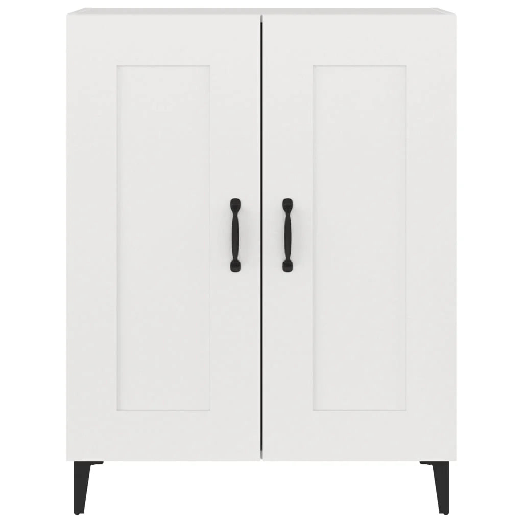 Buffet credenza cassettiera mobiletto mobile contenitore organizer per cucina soggiorno salotto 69,5 x 34 x 90 cm legno ingegnerizzato bianco 02_0030406