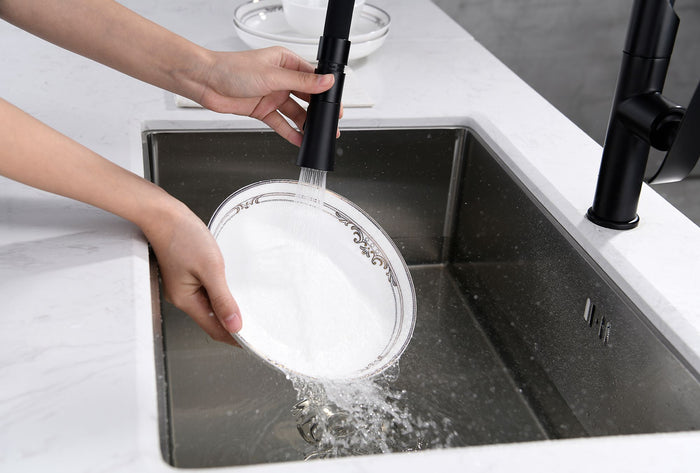 Rubinetto Da Cucina Rea Castor Black Mat