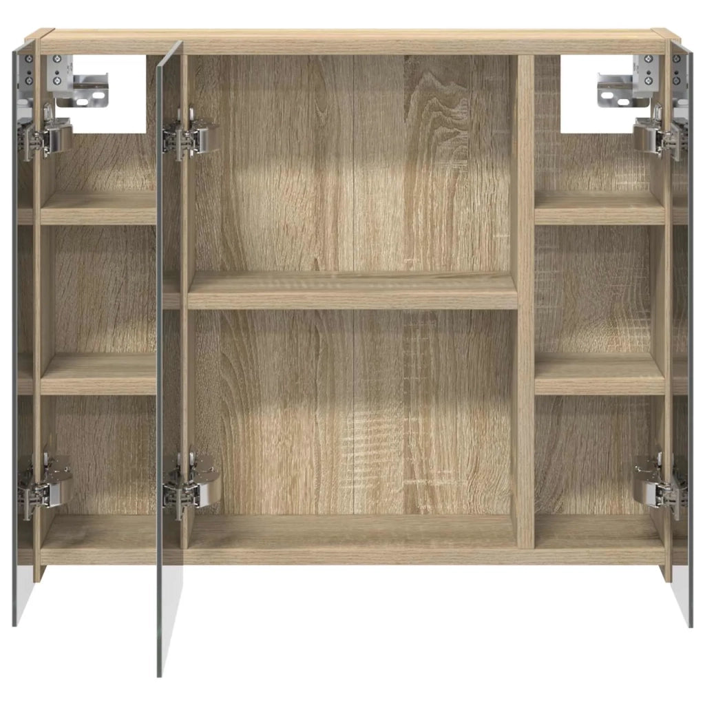 Mobiletto per specchio da bagno Rovere Sonoma 60 x 14,5 x 50 cm 889073