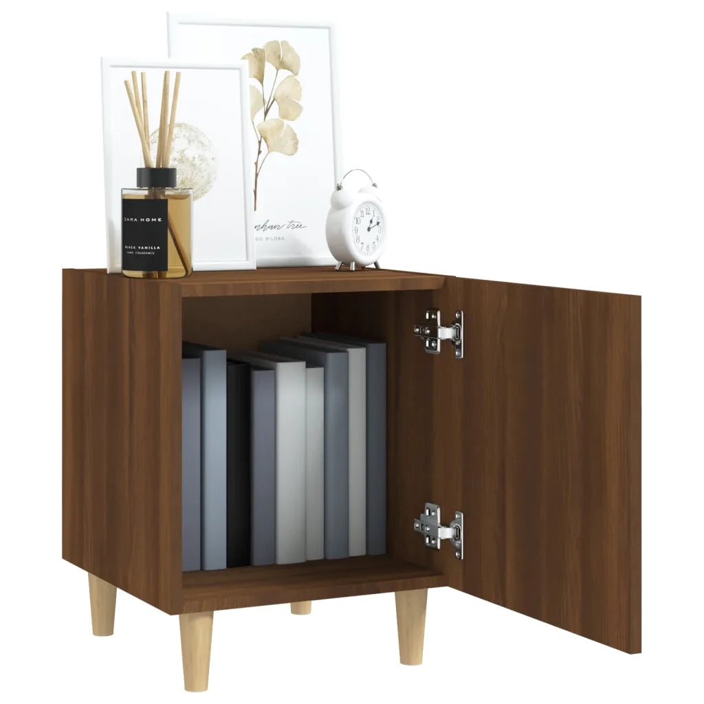 Comodino Rovere Marrone in Legno Multistrato cod mxl 29910