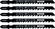 Einhell LAMA PER SEGHETTO ALTERNATIVO  5 PZ. Legno e laminati taglio medio 5.00 confezioni