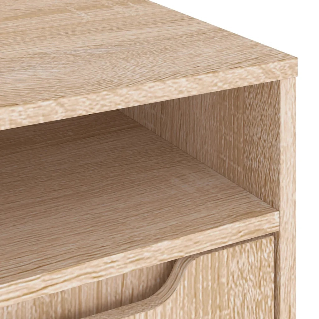 vidaXL Mobile TV VISNES Rovere Sonoma 60x40x38 cm in Legno Multistrato