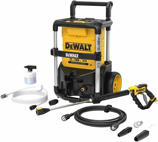 IDROPULITRICE A BATTERIA DEWALT BRUSHLESS 18VX2 110 BAR - DCMPW1600N