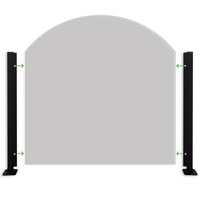 Ringhiera DEKOPLAST Curva mod. AIM