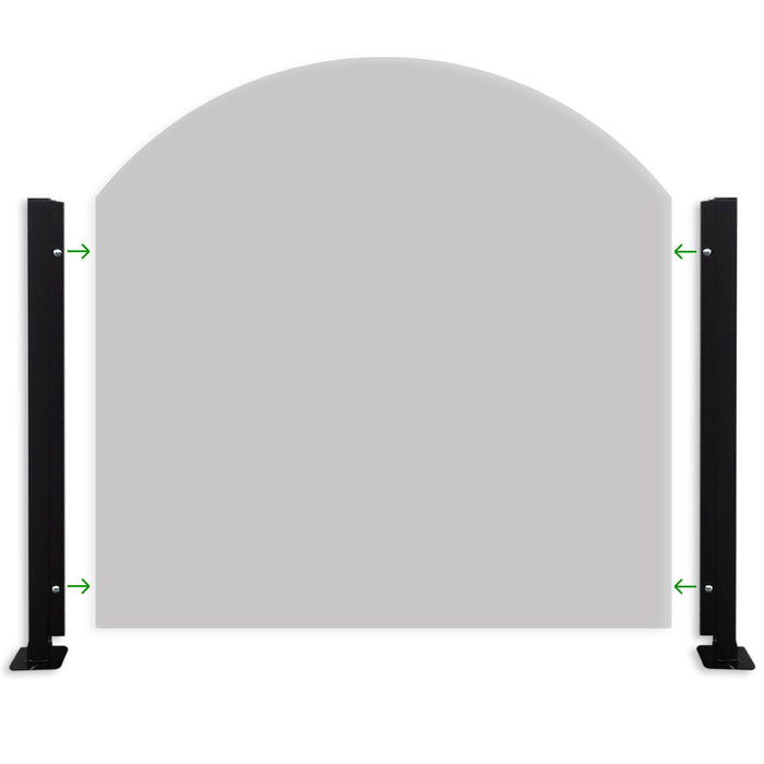 Ringhiera DEKOPLAST Curva mod. ANDORIA