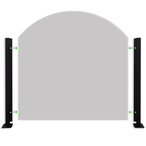 Ringhiera DEKOPLAST Curva mod. TRAP