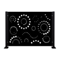 Ringhiera DEKOPLAST rettangolare mod. FIBONACCI-H