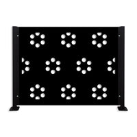 Ringhiera DEKOPLAST rettangolare mod. JOINT-H