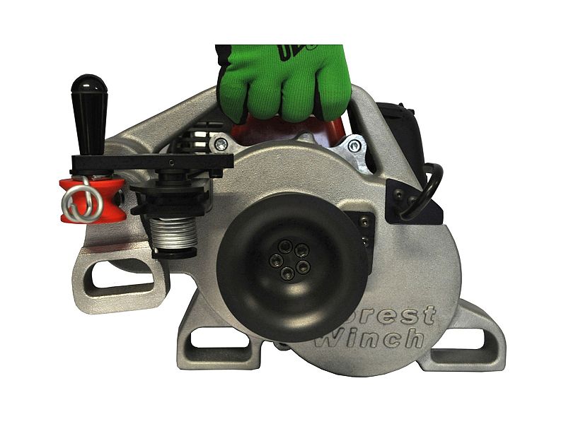 Verricello forestale Docma VF80 Bolt winch con motore a scoppio 54,80cc