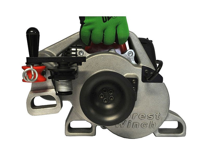 Verricello forestale Docma VF80 Bolt winch con motore a scoppio 54,80cc