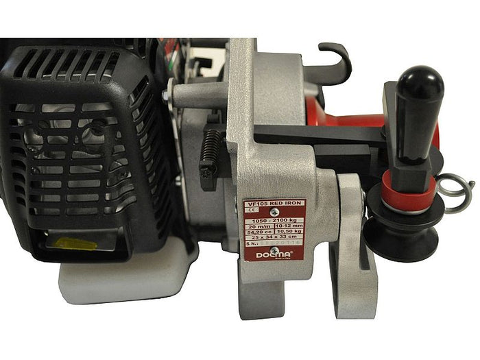 Verricello forestale Docma VF105 Red winch con motore a scoppio 54,80cc