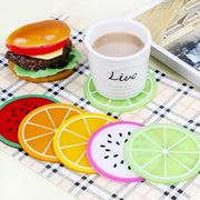 Set di Sostegni per Immagini di Frutta in Silicone a 7 pezzi - Innovativo Sostegno per Caffè e Tè