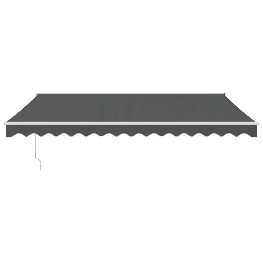Tenda Sole Automatica Retrattile Antracite 5x3 m