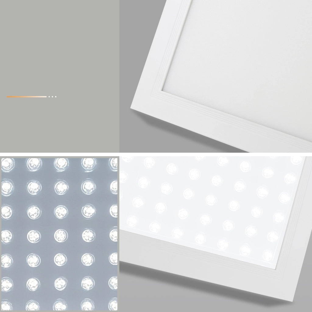 ZMH Lampada da soffitto plafoniera LED pannello bianco dimmerabile telecomando per soggiorno ufficio