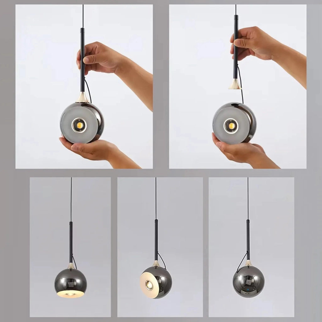 Lampada Led G087-1cp Black Chrome