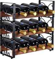 Wijnrek di alta qualità per la conservazione delle bottiglie di vino - adatto per molti formati di bottiglia - ideale per il contenimento delle bottiglie di vino