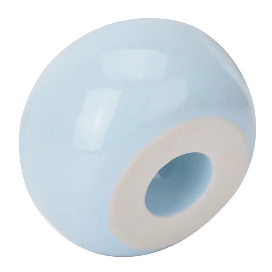 Sostegno per Spazzola Dentale in Ceramica di Alta Qualità - Antiscivolo - Disegno a Legno - Colore Pastello - Carino - Glacé Elegante - Standard per Spazzola Dentale