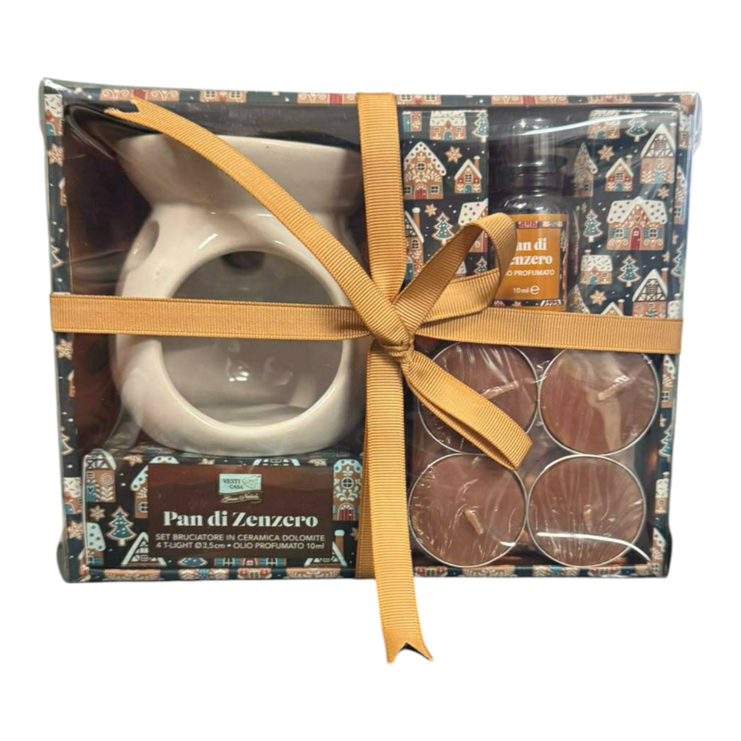 SET BRUCIATORE IN CERAMICA DOLOMITE.