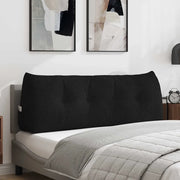 Cuscino per Schiena Nero 140 x 24 x 50 cm Tessuto 42014501