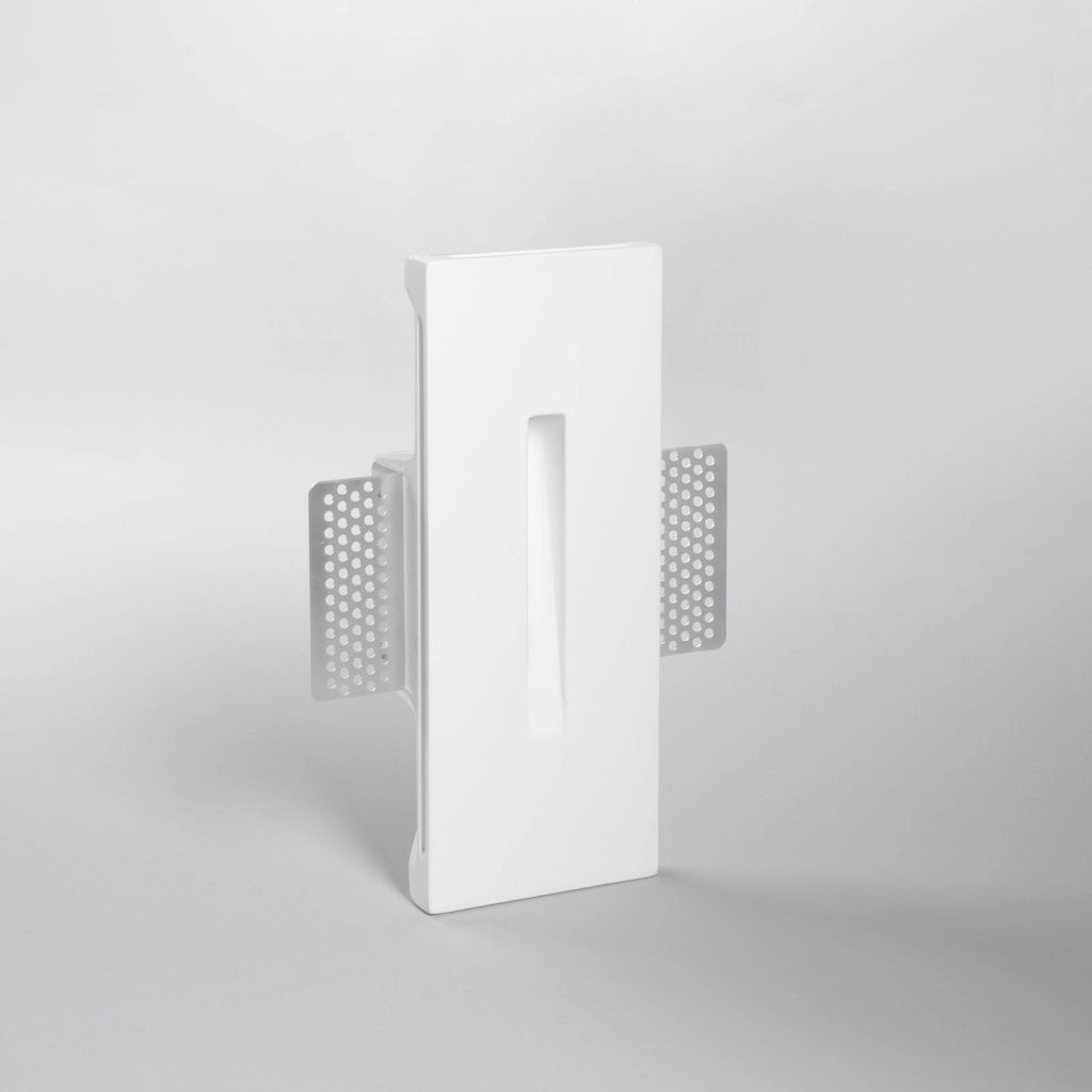 INCASSO LED ELLE IN GESSO VERNICIABILE 1,5W 100LM 4000K DRIVER NON INCLUSO 200X80X40MM