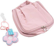 Sacchetto di spugna con fiori rosa per ragazze femmine 

Tas cosmetica impermeabile con grande capacità 

Ideale per viaggi, lavoro e vacanza