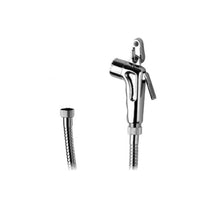 Set doccetta bidet eco con doccia a pulsante, flessibile e gancio cromato