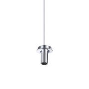 Lampada A Sospensione Mapa 1 Luce G4 Alluminio