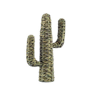 Set 4 Cactus Decorativi Fibre Naturali Verde Boho H59 cm - PYRIS