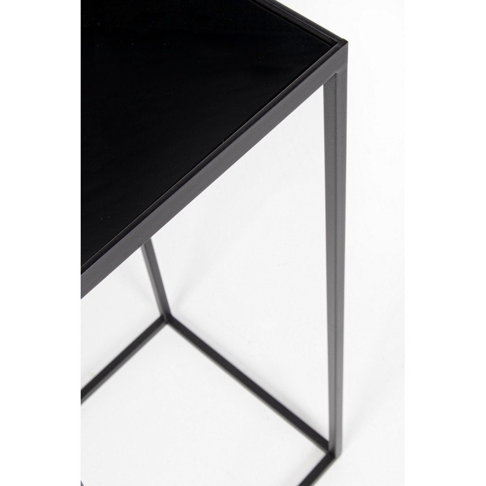 Tavolini Acciaio Nero Moderni da Interno - ZOEY