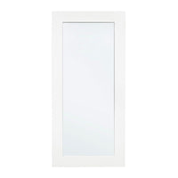 Specchio Rettangolare Legno Bianco Moderno da Interno 82x172 - YOUNG