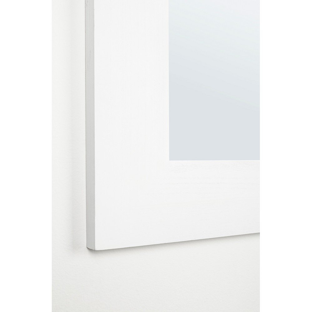 Specchio Rettangolare Legno Bianco Moderno da Parete 72x92 - YOUNG