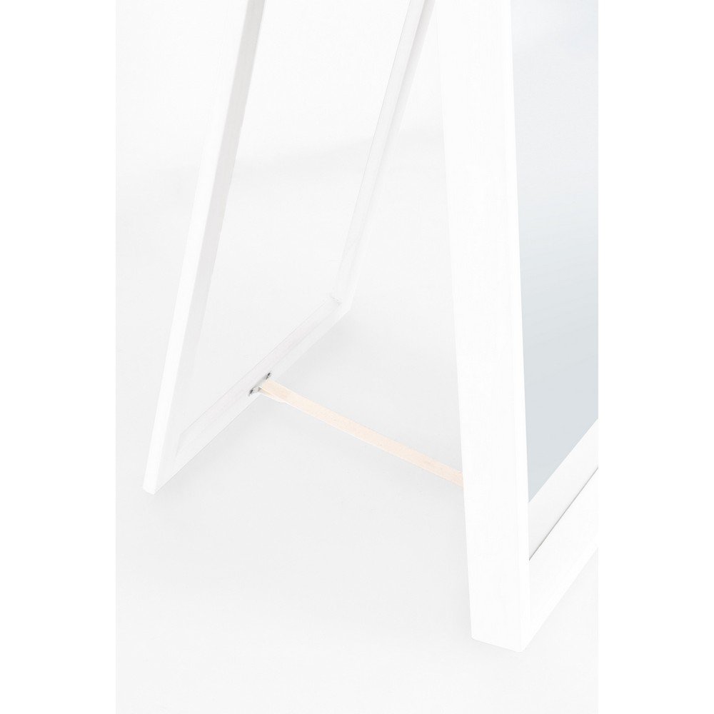Specchio Stand Legno Bianco Moderno da Interno 40x170 - YOUNG