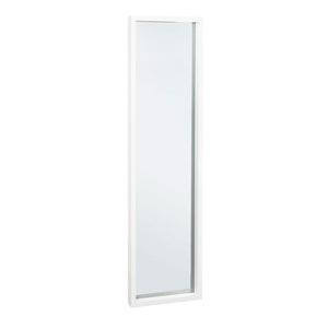 Specchio Rettangolare Legno Bianco Moderno da Interno 32x122 - YOUNG