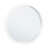Specchio Rotondo Bianco Moderno da Parete 52 cm - YOUNG