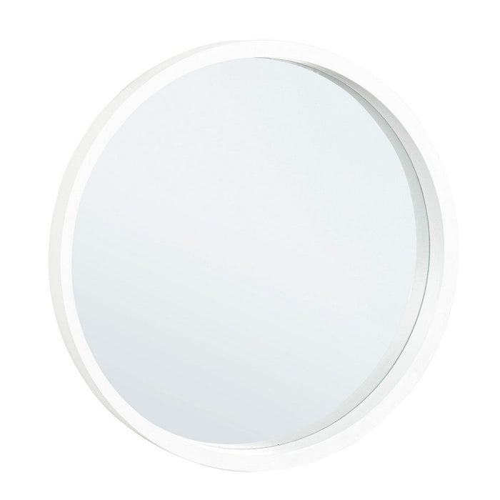 Specchio Rotondo Bianco Moderno da Parete 52 cm - YOUNG