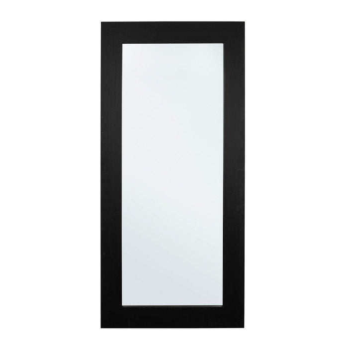 Specchio Rettangolare Legno Nero Moderno da Interno 82x172 - YOUNG