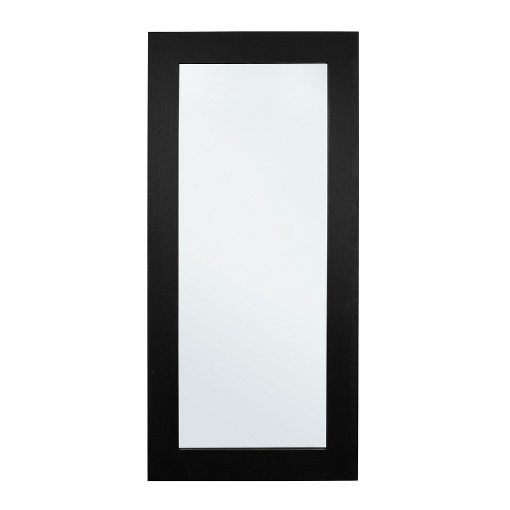 Specchio Rettangolare Legno Nero Moderno da Interno 82x172 - YOUNG