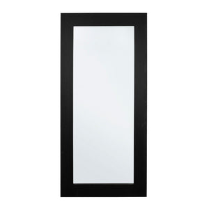 Specchio Rettangolare Legno Nero Moderno da Interno 82x172 - YOUNG