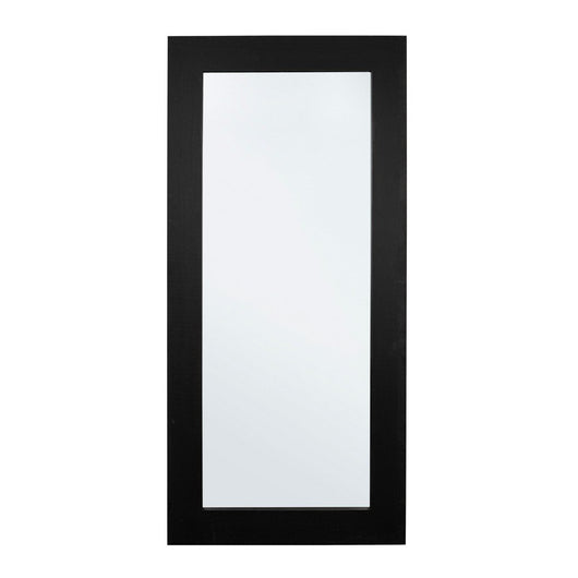 Specchio Rettangolare Legno Nero Moderno da Interno 82x172 - YOUNG