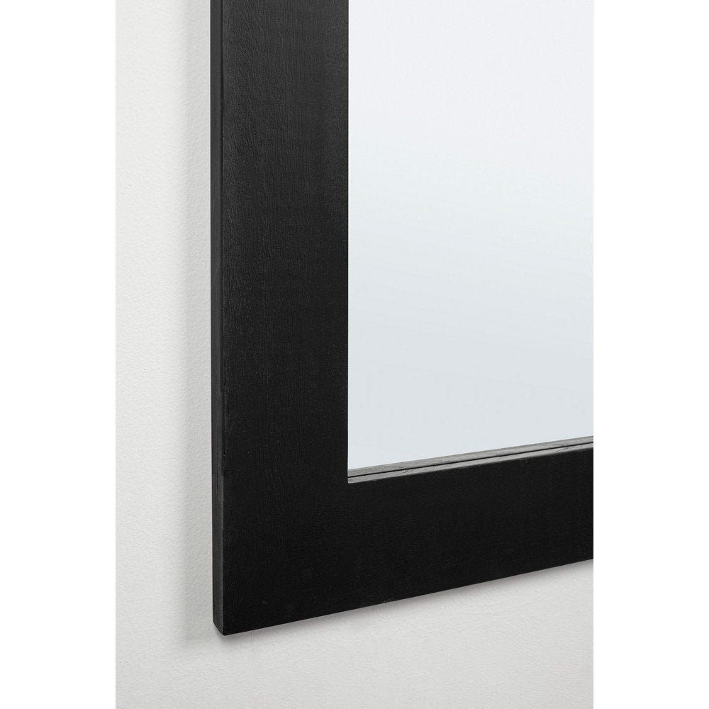 Specchio Rettangolare Legno Nero Moderno da Interno 82x172 - YOUNG