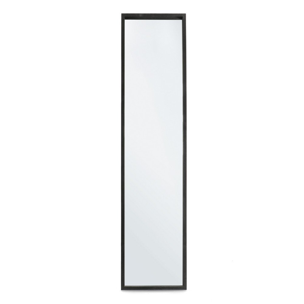 Specchio Rettangolare Nero Moderno da Interno 40x170 - YOUNG