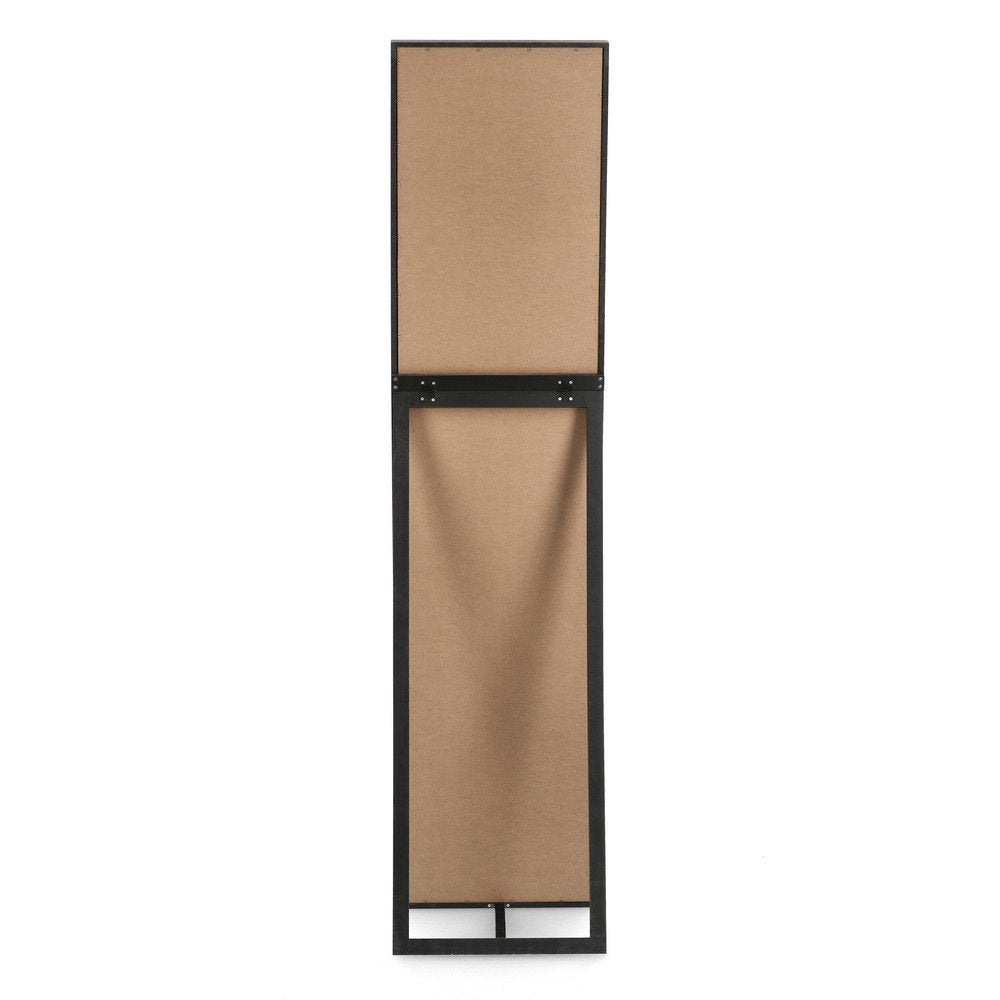Specchio Rettangolare Nero Moderno da Interno 40x170 - YOUNG
