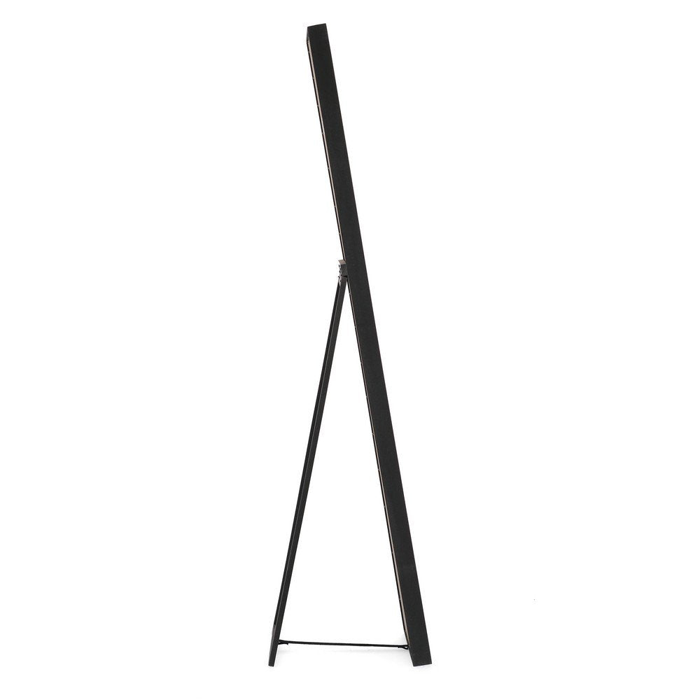 Specchio Rettangolare Nero Moderno da Interno 40x170 - YOUNG