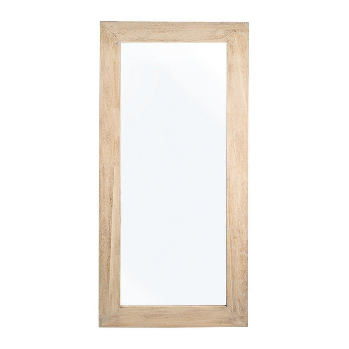Specchio Rettangolare Legno Naturale Rustico da Interno 82x172 - YOUNG