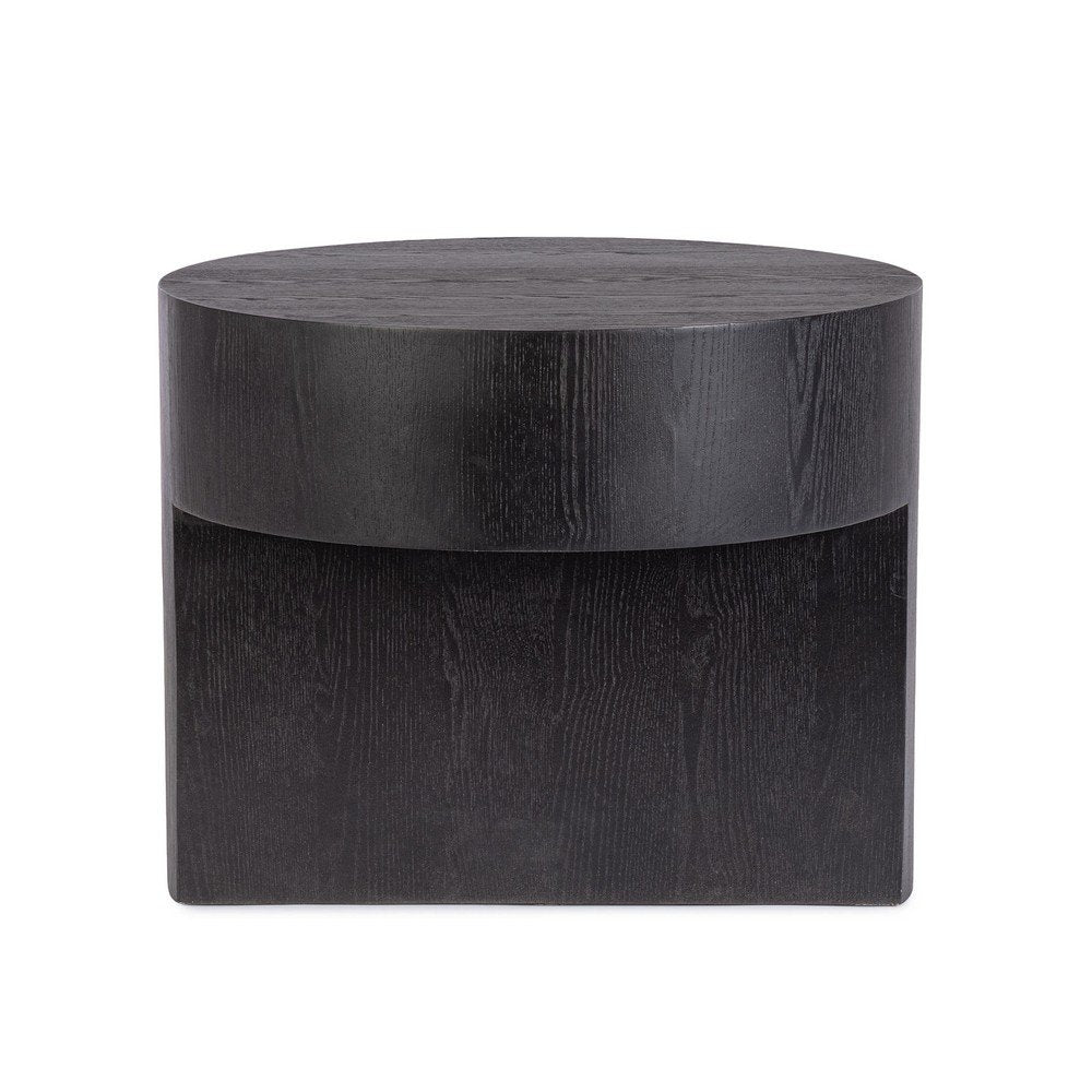 Tavolino Legno Nero Moderno da Interno 50 cm - WHITECAFÉ