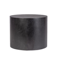 Tavolino Legno Nero Moderno da Interno 50 cm - WHITECAFÉ