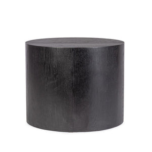 Tavolino Legno Nero Moderno da Interno 50 cm - WHITECAFÉ