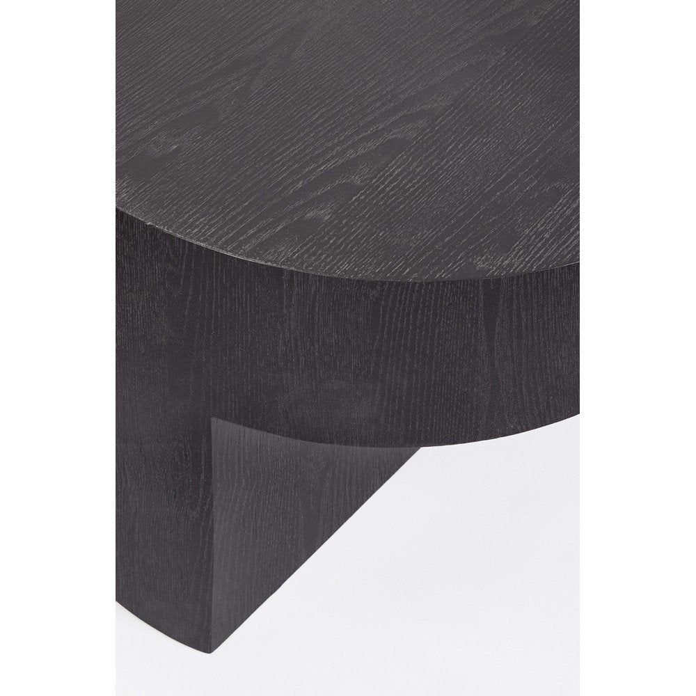 Tavolino Legno Nero Moderno da Interno 50 cm - WHITECAFÉ