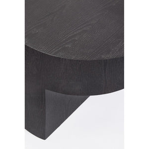 Tavolino Legno Nero Moderno da Interno 50 cm - WHITECAFÉ